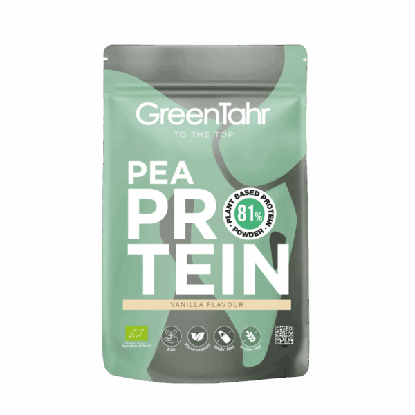 PROTEINA GUISANTE con vainilla eco: (750 g) XXL Pack GT 8436565926158