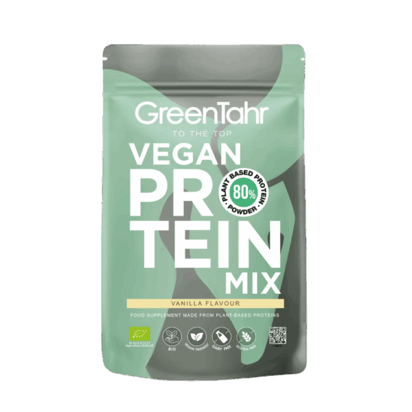 ORG. VEGAN PROTEIN MIX 80% Vainilla: (750 g) XXL Pack GT 8436565926370