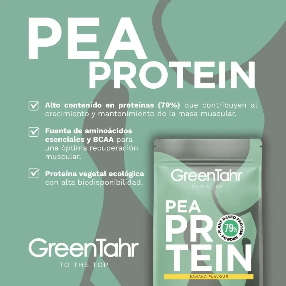 Proteína de guisante sabor banana ECO - Imagen 2