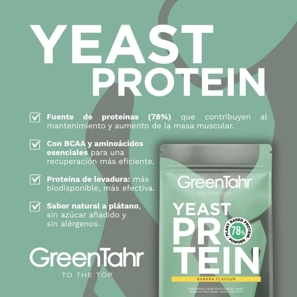 Proteína de levadura nutricional sabor banana - Imagen 2