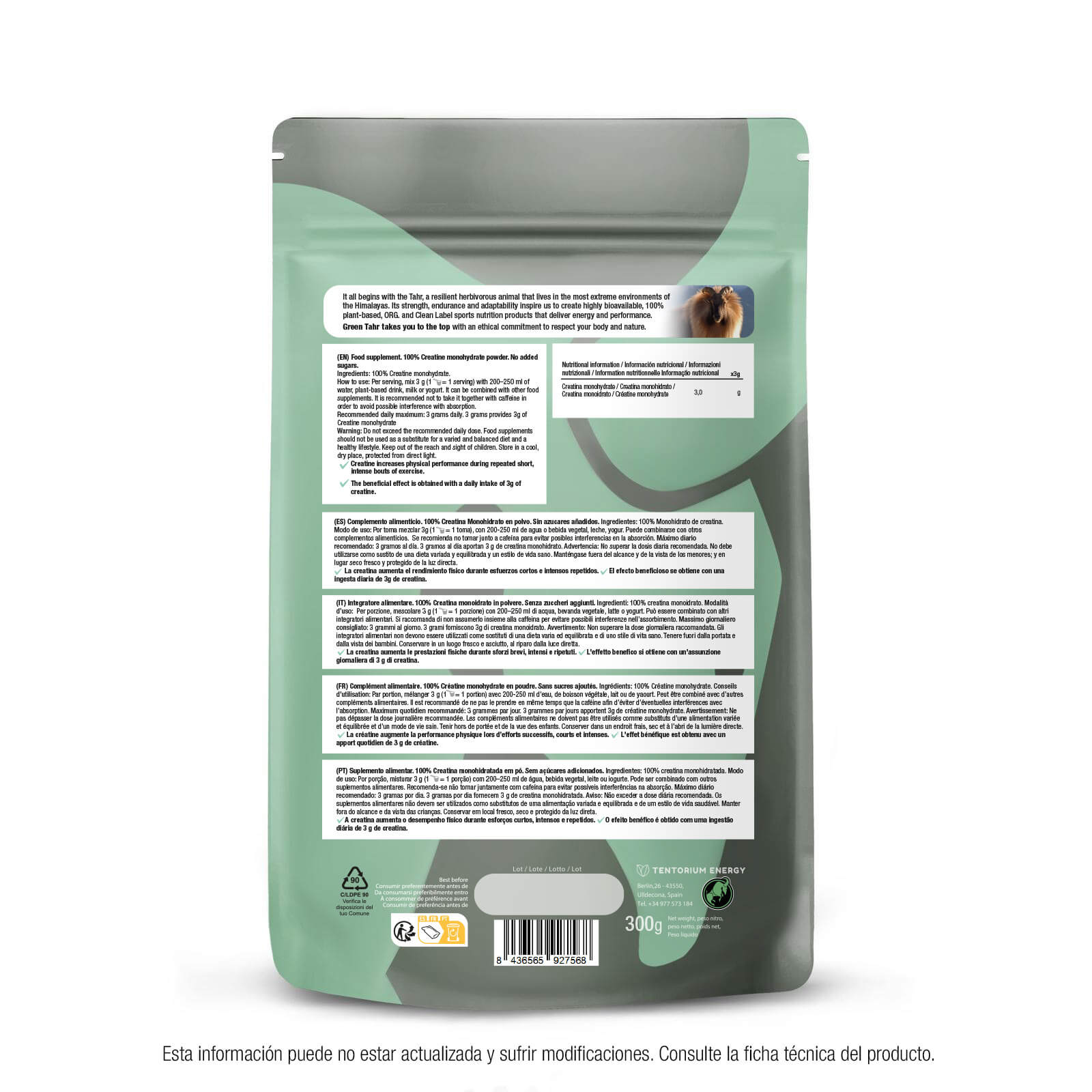 Creatina Monohidrato - Imagen 3